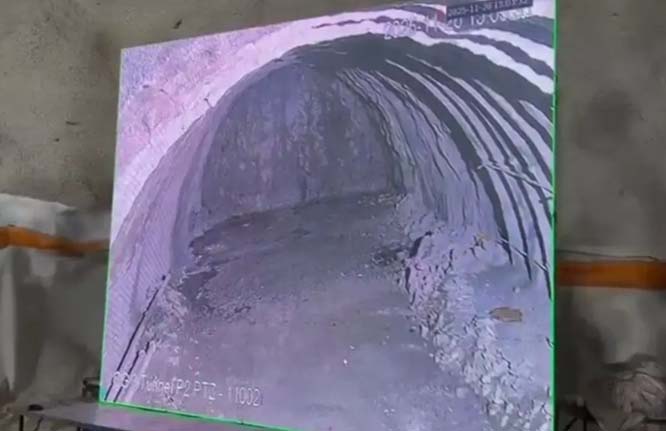 छत्तीसगढ़ की पहली ट्विन टनल में दूसरे छोर तक खुदाई का काम हुआ पूरा