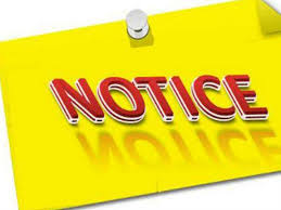 notice